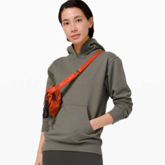 lululemon athletica Tops - Lululemon All Yours Hoodie Terry Grey Sage 0